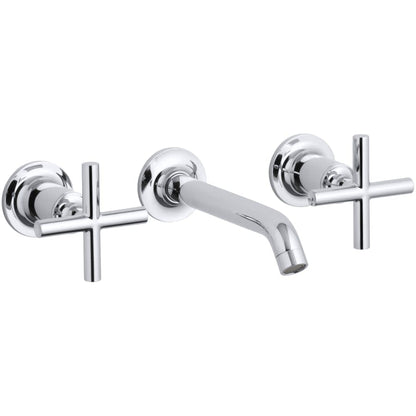 Purist 1.2 GPM Wall Mounted Widespread Bathroom Faucet