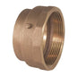 DWV Female Adapter, 4 in, C x FNPT, Copper