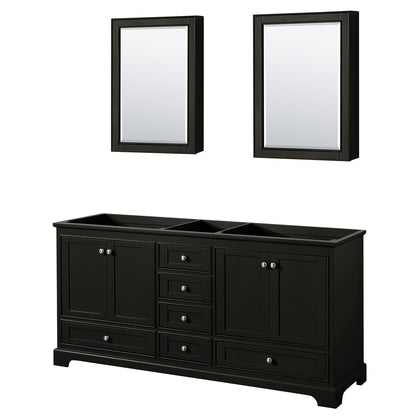 Deborah Double Bathroom Vanity - 71W x 34.25H x 21.5D