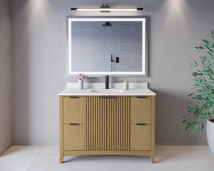 Palmilla Single Bathroom Vanity - 48W x 35H x 22D