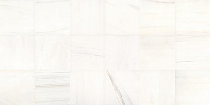Marble Contempo White Square 12X12 Polished