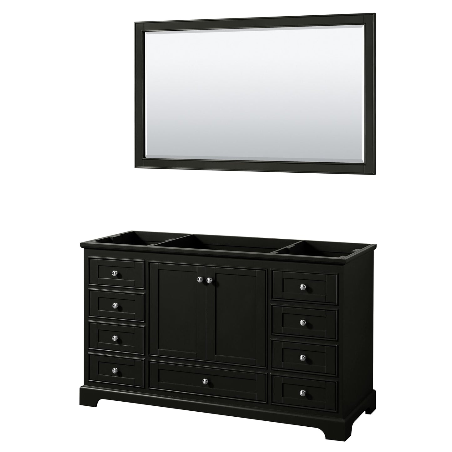 Deborah Single Bathroom Vanity - 59.25W x 34.25H x 21.5D