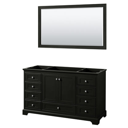 Deborah Single Bathroom Vanity - 59.25W x 34.25H x 21.5D