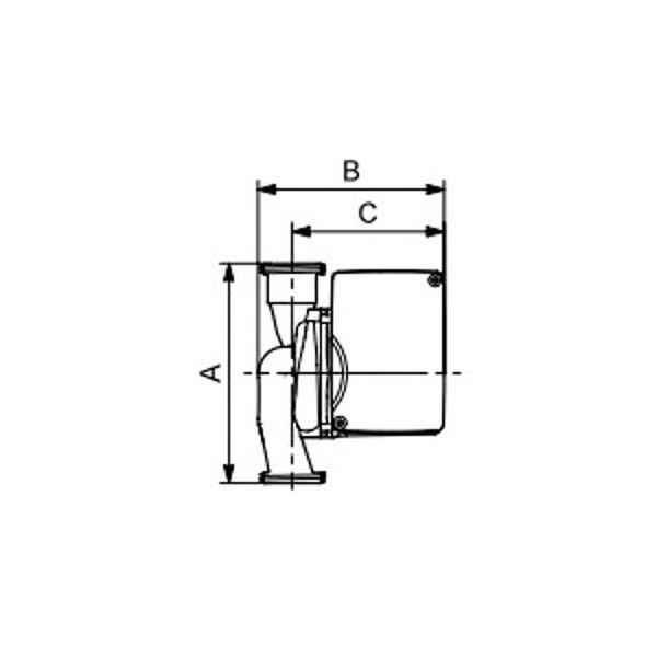 UP Recirculation Pump, 1/25 hp, 120 VAC, 1 ph, Bronze