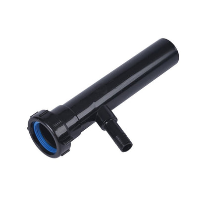 Tubular Branch Tailpiece, 1-1/2 in, Tube x Slip Joint, Black