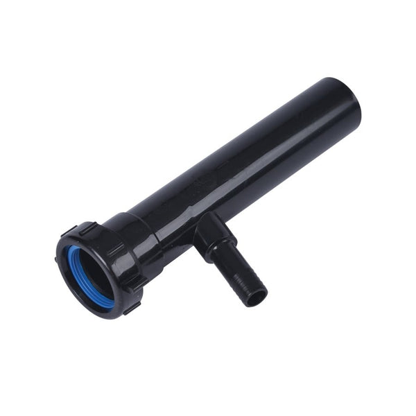 Tubular Branch Tailpiece, 1-1/2 in, Tube x Slip Joint, Black