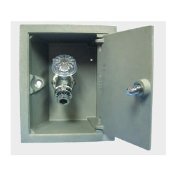 Hose Bibb, 3/4 in Inlet, FNPT, Polished Chrome