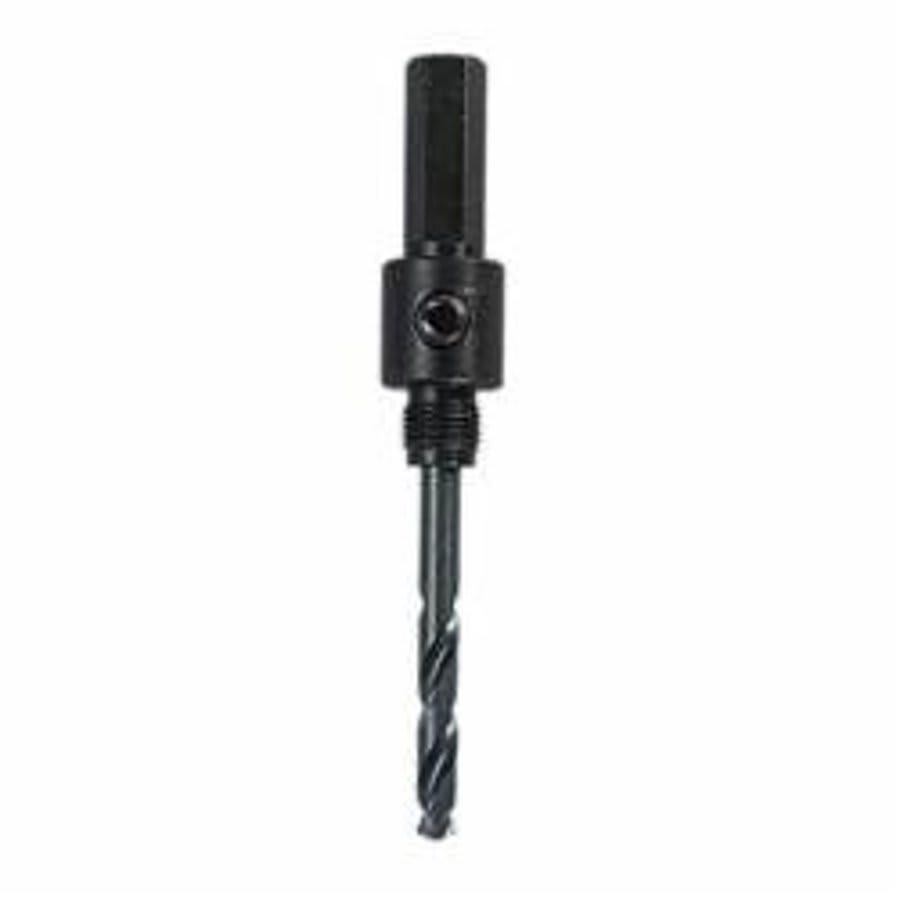 Standard Hole Saw Arbor, 1/4 in, Shank, 1/4 in, Pilot Drill, Steel