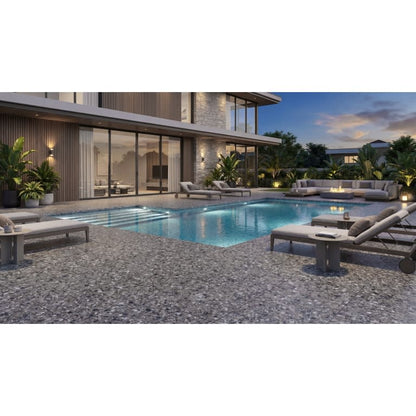 MILZETTI PEBBLE DARK BR 24X24