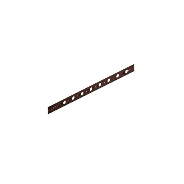 Flat Bracket, 5/8 in Hole, 25 lb, Cold Rolled Steel, Copper-Bonded™ Domestic