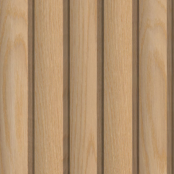 ACOUSTIC WOOD SLAT PANEL NATURAL REEDED