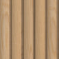 ACOUSTIC WOOD SLAT PANEL NATURAL REEDED