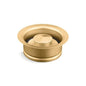 Disposal Flange With Stopper, 4-7/16 in Dia, Metal, Vibrant® Brushed Moderne Vibrant Brushed Moderne Brass