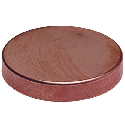 Test Cap, 1/2 in, C, Copper
