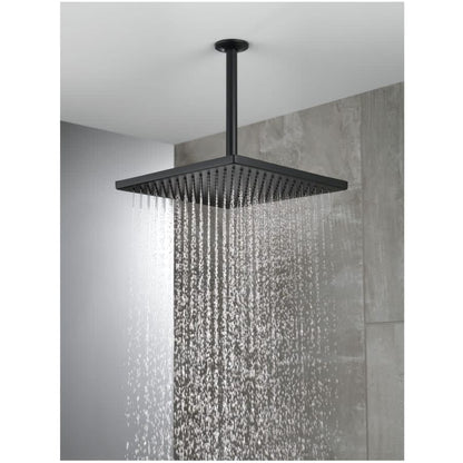 Universal Showering 11-3/4" Square 2.5 GPM Single Function Rain Shower Head with Touch Clean Technology