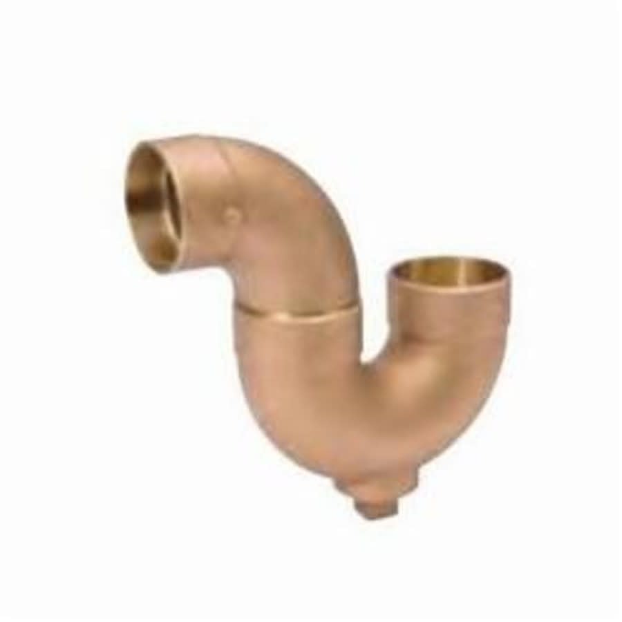 DWV Tap P-Trap, 1-1/2 in, C, Copper