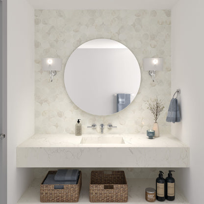Rekindle White Xterior Paver 24X24 Textured