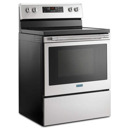 5.3 cu. ft. 5 Burner Element Electric Range with Shatter-Resistant Cooktop in Fingerprint Resistant Stainless Steel