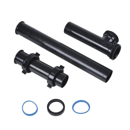Disposer Kit, 1-1/2, 16 in L, Black