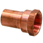 Female Adapter, 1-1/4 in, Fitting x FNPT, Copper