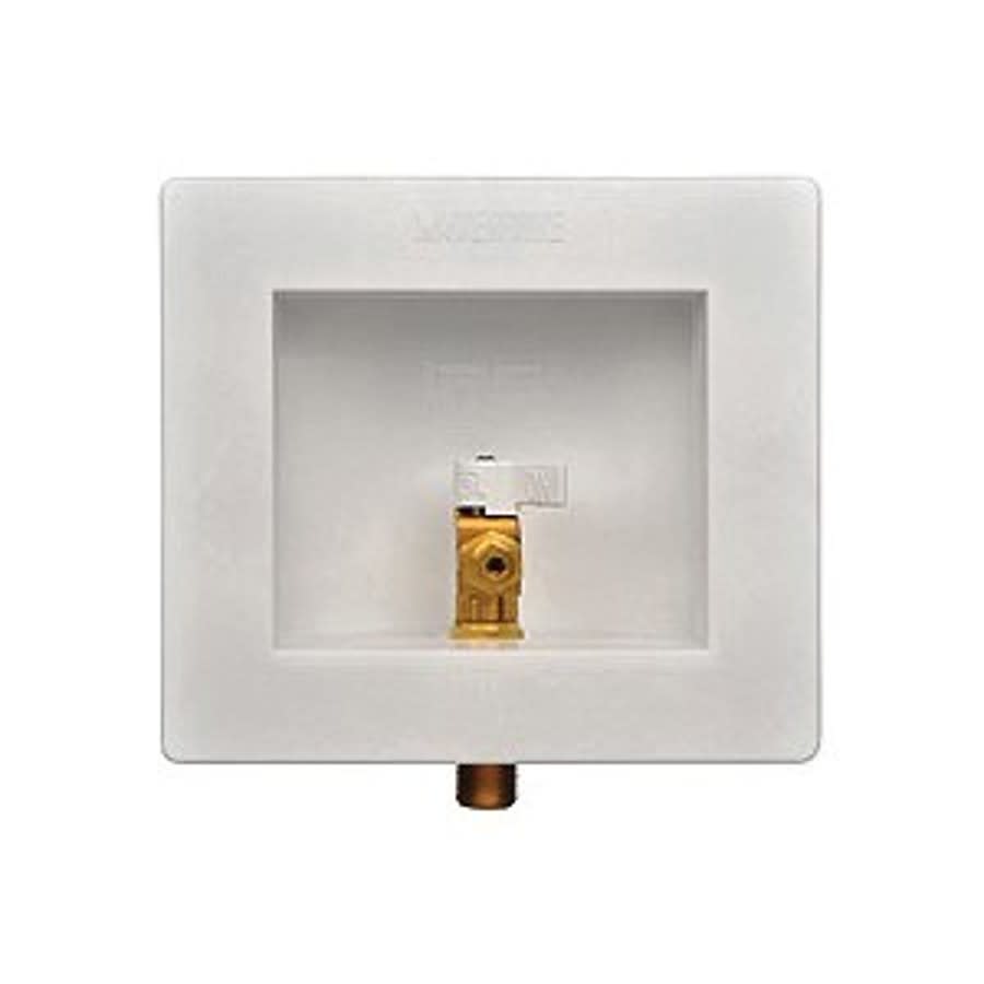Ice Maker Outlet Box With Quarter Turn Valve, Plastic