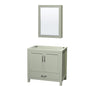 Sheffield Single Bathroom Vanity - 35W x 35H x 21.5D