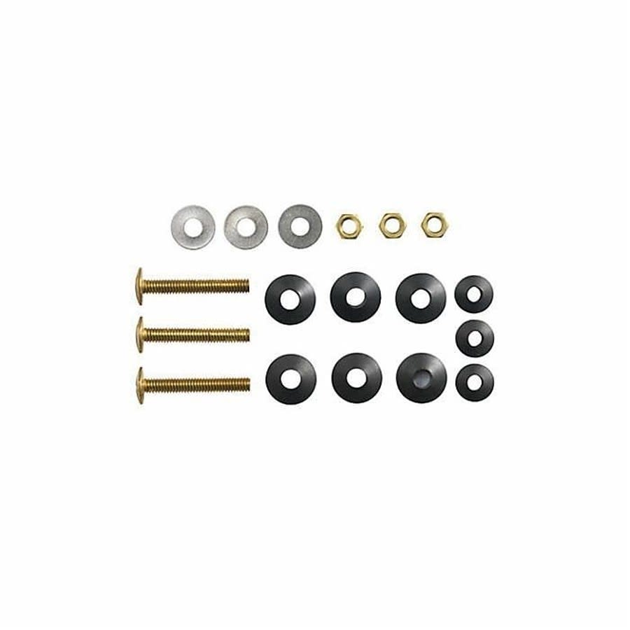 Tank Bolt Assembly Kit, For Use With 2-Piece Toilets, Rubber