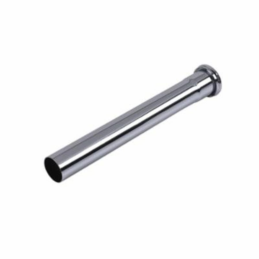 Tubular Extension, 1-1/2 in, Tube x Slip Joint, 20 ga, Chrome