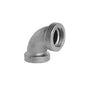 Long Turn 90 deg Elbow, 2 in, FNPT, Cast Iron