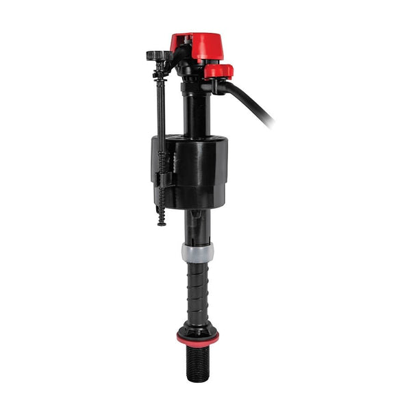 PRO Series® Adjustable Manual Flush Universal Toilet Fill Valve With Adjustable Tank and Bowl Water Level Control, 120 psi, 1 to 3.5 gpf