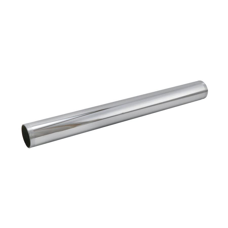 Tubular Extension, 1-1/4 in, Thread, 20 ga, Chrome