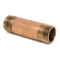 Nipple, 3/4 in, 2 in L, MNPT, Brass