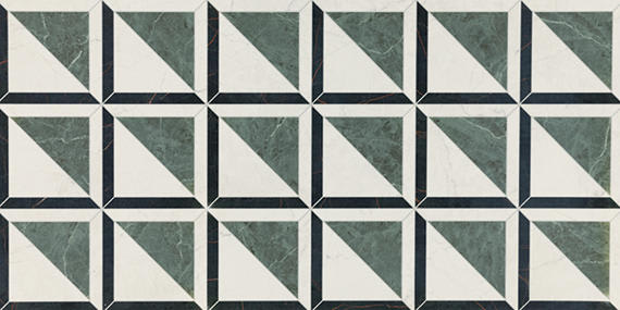Sovran Triangle Rectangle 24X48 Satin