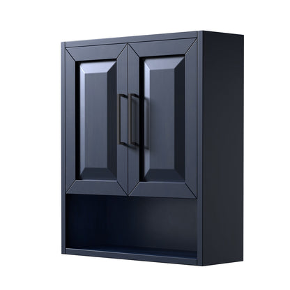 Daria Over-the-Toilet Bathroom Wall-Mounted Storage Cabinet - 25W x 30H x 9D