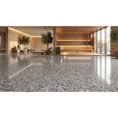 MILZETTI PEBBLE SILVR PL 47X47