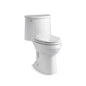 Adair® One Piece Toilet, Floor Mount, 12 in Rough, ADA, Elongated Bowl, Left Hand Lever, 1.28 gpf, White