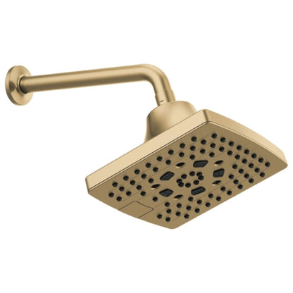 Essential 2.5 GPM H2OKinetic Square Multi-Function Showerhead