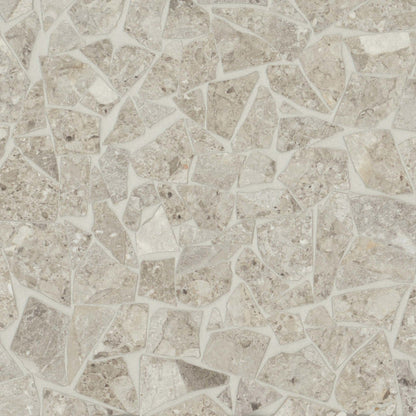 Frammenta Floor and Wall Palladiana Mosaic in Beige