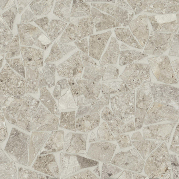 Frammenta Floor and Wall Palladiana Mosaic in Beige