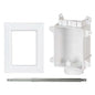 OxBox™ Rough-In Drain Box With Fire Pad and Frame, For Use With Plumbing Supply System, ABS
