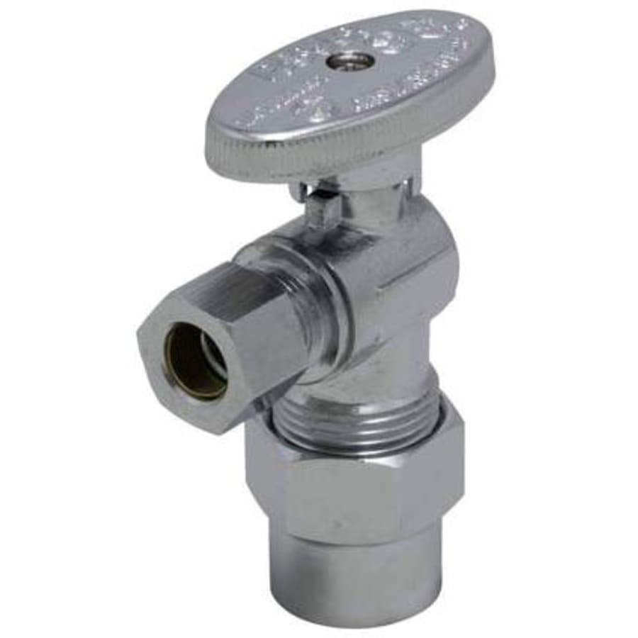 1/2" x 3/8" Quarter Turn Angle Valve