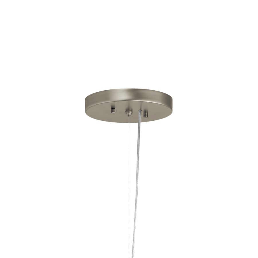 Moderne Single Light 5-1/2" Wide Integrated LED Suspension Mini Pendant