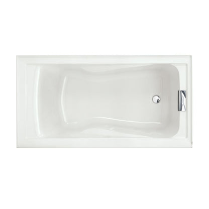 Evolution 60" Acrylic Soaking Bathtub with Right Hand Drain - Lifetime Warranty