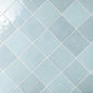 Cloé 5X5 Glossy Ceramic Tile in Baby Blue