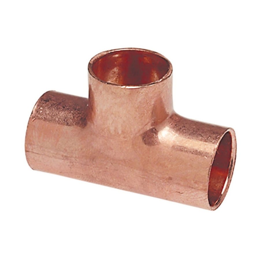 Tee, 4 x 3 x 2 in, C, Copper