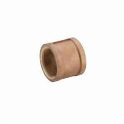 Coupling, 1 in, FNPT, Lead Free Brass, Rough Brass