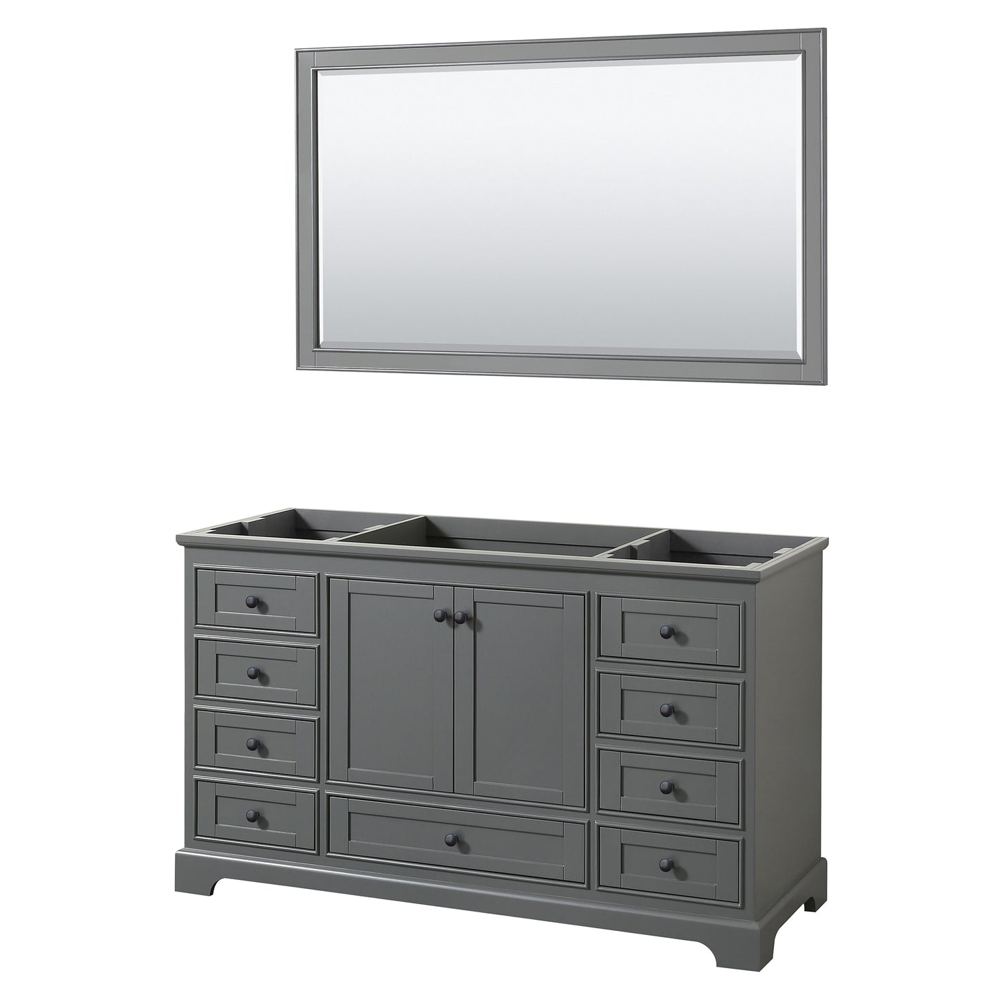 Deborah Single Bathroom Vanity - 59.25W x 34.25H x 21.5D