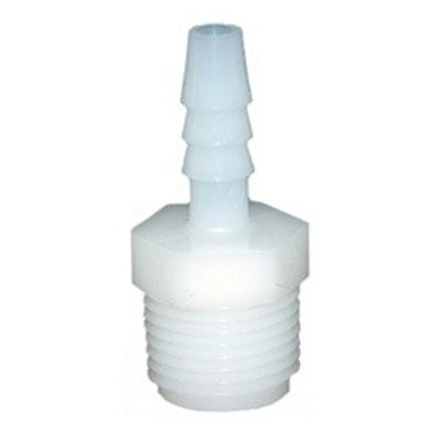 Male Adapter, 1/4 x 1/2 in, Barb x MNPT, Nylon