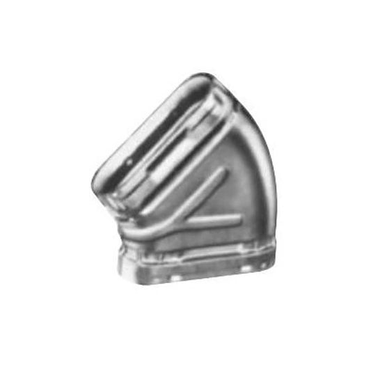 Oval Vent Elbow, 4 in Dia