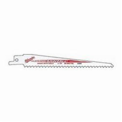 SAWZALL® Bi-Metal Reciprocating Saw Blade, 6 in L, 5 tpi, 0.05 in THK, 5-Pack